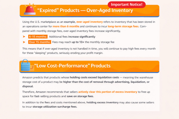 steps to comply with amazon aged inventory surcharge policy